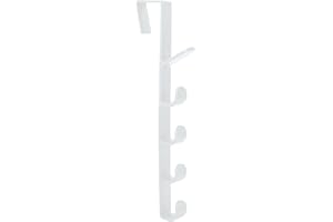 Space Saving Wall Mounted Coat Rack with Strong Adhesive Multifunctional 6 Segment Hook for Home Organization Modern Decorati