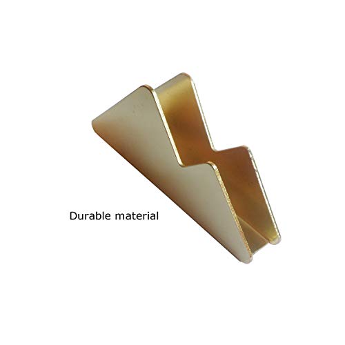 Enyuwlcm Metal Desk Card Holder Business Card Display Stand for Women Gold 1 Pack - Thumbnail 2