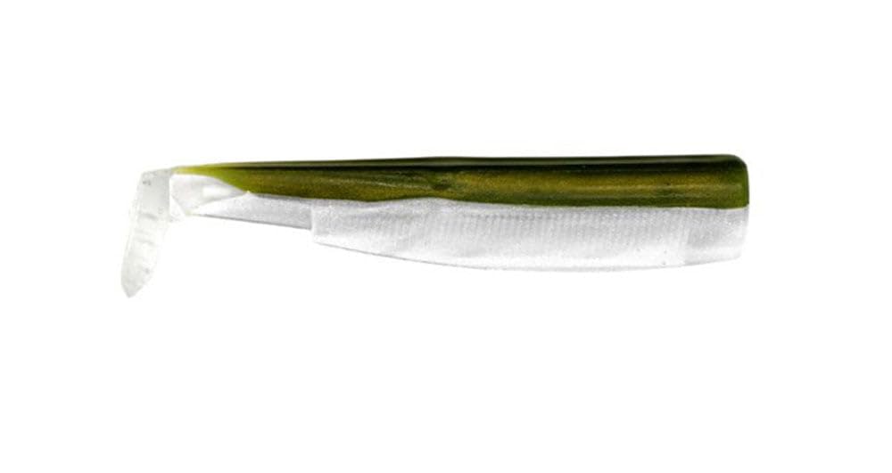 Fiiish Lures – BM120 Black Minnow Bodies, Soft Vinyl Lure, for Spin Fishing Bass and Other Species – 4 x 9cm Bodies Nº3
