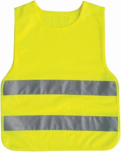 Gilet De Sécurité Pour Enfant Jaune Fluo Pour Enfants De 5 à 12 Ans