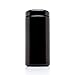 Infinity Jars 500 ml (17 fl oz) Tall Large Black Ultraviolet Glass Wide Mouth Screw Top Jar