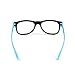Cyxus Blue Light Blocking Glasses for Kids Anti Eyestrain Eyewear UV Protection Eyeglasses Blue Frame (CYGS0114)