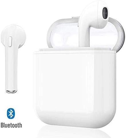 Wireless Bluetooth Headset, i8x Wireless Headset Stereo Bluetooth Headset in-Ear Built-in Handsfree Microphone for Apple Airpods Android/iPhone