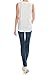 Flowy Relaxed Cool Loose Fit Tank Tops: Workout Rayon Knit Jersey Regular and Plus Size Cream M