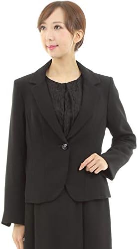 Amazon Co Jp 喪服 大きいサイズ 礼服 レディース おしゃれ ブラックフォーマル 黒礼服 テーラードジャケット Ll 服 ファッション小物