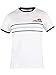 ellesse Men's Gentario T-Shirt, White, Large