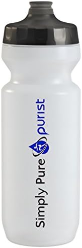 Simply Pure - Purist 22 oz Water Bottle by Specialized Bikes, No Taste Residue, Odor And BPA Free, Easy Grip, And Ice Cubes Friendly