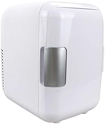 LQFLD 4L Electric Portable Mini Fridge - Personal Compact Electric Cooler and Warmer Box,White,car