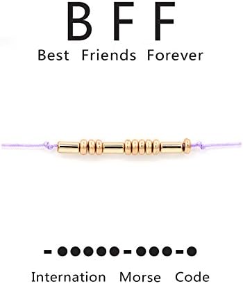 Cyberny Best Friend Bracelets Handcuff Cross Charm Bracelet for Women Gold Tone