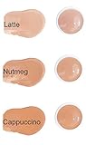 BaeBlu Best Organic Natural Vegan Gluten-Free Aloe-Based LUX Liquid Foundation SAMPLE, Latte