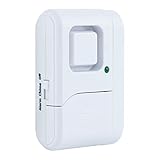 GE Personal Security Window/Door Alarm, DIY Home Protection, Burglar Alert, Magnetic Sensor, Off/Chime/Alarm, Easy Installation, Ideal for Home, Garage, Apartment, Dorm, RV and Office, 56789