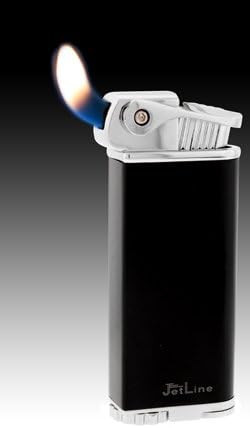 JetLine Chrome Black Bolla Lighter
