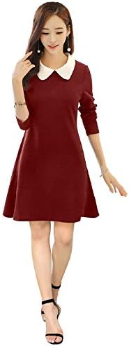 Vimmi Style Knee Length Onepiece Western Wear Dress for Women and Girls