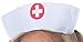 Underwraps Women's Hot Flash, White/Red, Medium