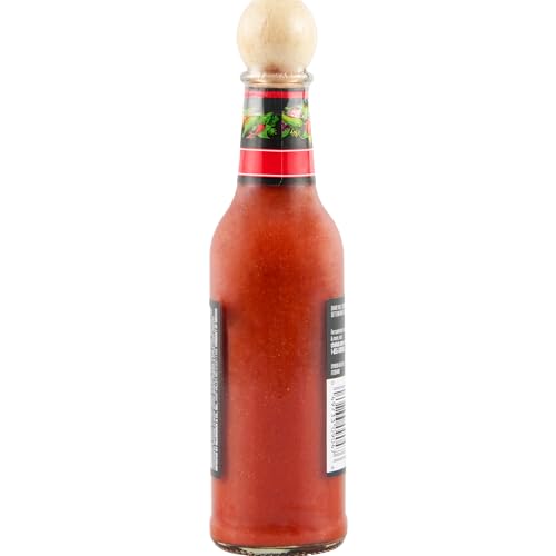 CHOLULA HOT SAUCE, EXTRA HOT, PRODUCT OF MEXICO, BLEND OF ARBOL & PIQUIN PEPPERS FOR BRINGING EXTRA HOT HEAT TO TACOS, EGGS, PIZZA AND MORE, 5 FL OZ