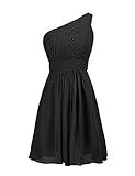 Dressystar® Short One Shoulder Bridesmaid Dress A-line Cocktail Party Gown