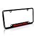 Pontiac Red Trans-Am Black Metal License Plate Frame