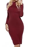 Dicesnow Women Sexy Slim Fit Back Cross Cut Hollow Out Bodycon Party Evening Dress S-XL