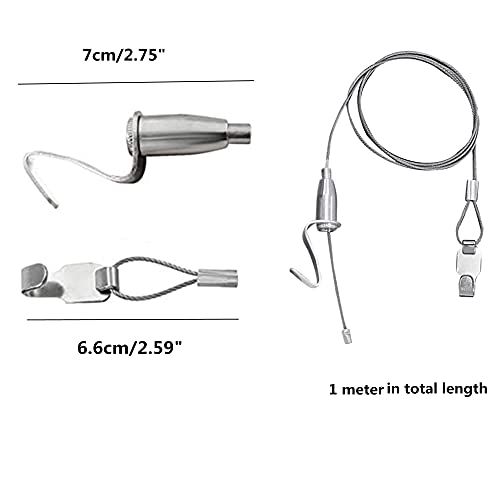 8 Pack Picture Rail Hanging System, Professional Picture Hanging Wire