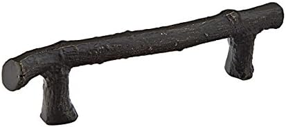 Emtek 86063MB 4-Inch Center to Center Twig Pull