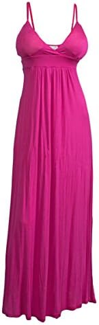 eVogues Plus Size Sexy Pink Cocktail Maxi Dress - 1X