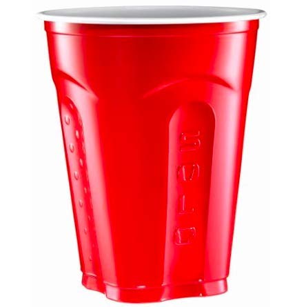 SOLO SQUARED RED PARTY CUPS 18 OZ 60 COUNT