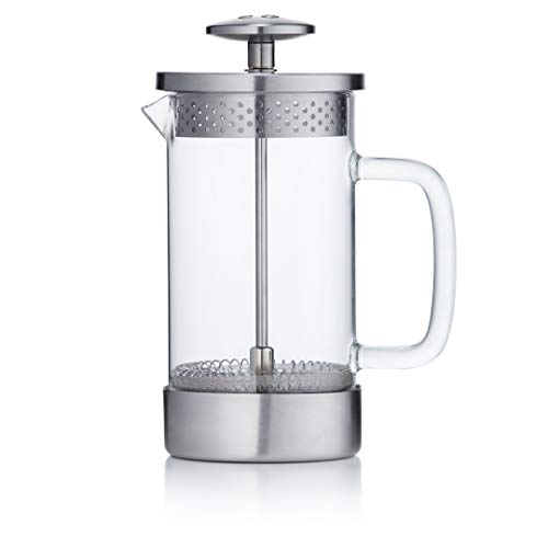 Barista & Co BC048-005 Core Kaffeepresse French Press, Edelstahl Glas, Stahl