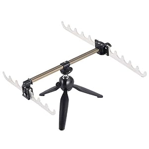 Support De Canne À Pêche Support De Trépied Réglable Pliable Support De Support De Support De Repos De Canne À Pêche En Alliage D’aluminium Portable Pour La Pêche En Plein Air