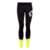 newline – Visio, Tights Kleur: Zwart / Neongeel Gr.M