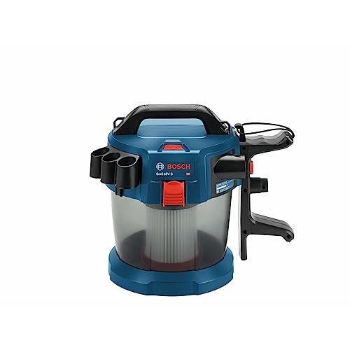 BOSCH GAS18V3N 18V 1.6 gallon Vacuum Bare Tool , Blue Pricepulse