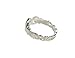 Sterling Silver Irish Claddagh Woven Band Ring for Women (6)