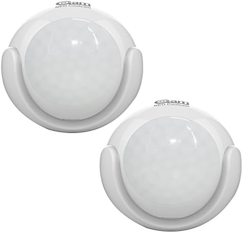 Coolcam Worlds Smallest Discreet Compact Z-Wave Plus Easy Install, Battery Operated, PIR Motion Sensor NAS-MS03UZ 2 Pack