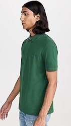 Lacoste mens Short Sleeve Paris Polo