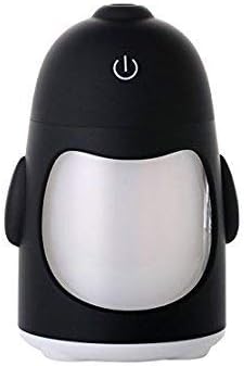 Premium Quality Penguin shaped Night Colour changing Light Effects Home Kitchen Car Humidifier (Random Colour -With 3 mini Aroma Flavors bottle Provided)