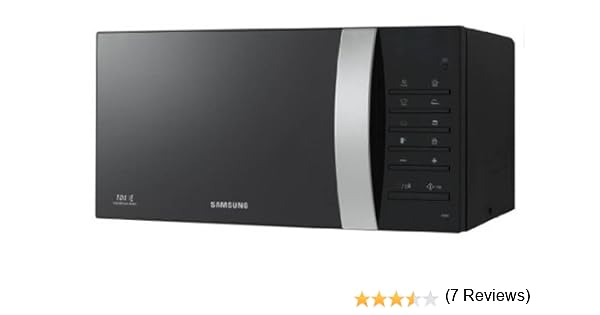 Samsung ME76V-BB/XEG - Microondas (20 litros, 800 W, pantalla LED ...