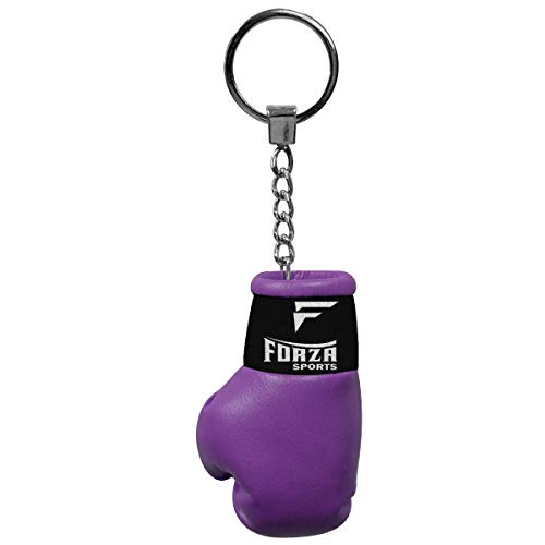Forza Sports Mini Boxing Glove Keychain - Purple