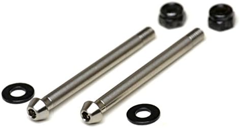 Locking Hinge Pins, Rear, Titanium, (2pcs)
