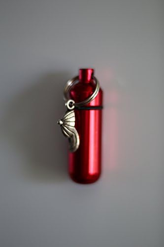 Cremation Urn Keepsake Necklace or key chain with Baseball Cap Charm - Includes 24" Stainless Steel Necklace, Free Extra Charm,Velvet Pouch, Fill Kit