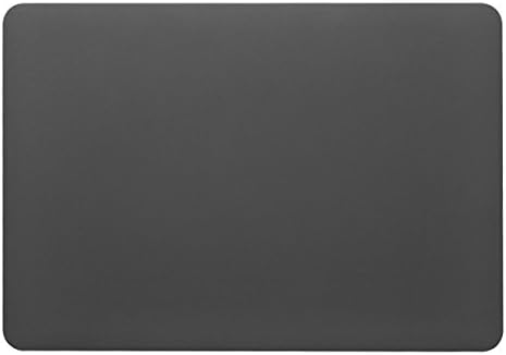 Case for MacBook 13 Retina Display, LynneTech Matte Plastic Apple Logo no See Through Cover for Mac Pro 13.3"(No CD-ROM) A1502 A1425, (retina13-Solid color, black)