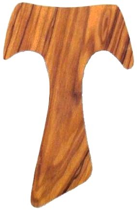 Tau (Tav) Cross - (Franciscan Cross) Spiritual Religious Made in Bethlehem
