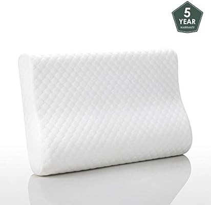 Mewe Soft Memory Foam Pillow Tex Bed Pillow For Side Back Stomach