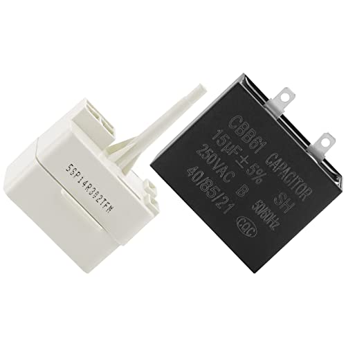 Refrigerator Compressor Start Relay And Capacitor W10613606 New