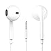 GLOUE Compatible with iPhone in-Ear Earphones,2 Pack Stereo Bass Wired Headphones Microphone, in Ear Earbuds Noise Isolation