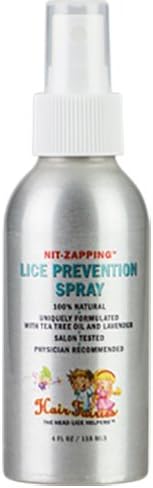 Hair Fairies Head Lice and Nit Zapping Repellent Spray