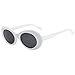 Lavany Women's Men Sunglasses,Vintage Clout Oval Shades Sunglasses Eyewear (D)