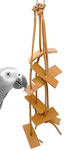 Bonka Bird Toys 1003 Cliff Leather Bird Toy