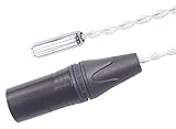 K4P-4T HIFI 4-pin XLR Balanced Male to 2.5mm Trrs Female Balanced Cable, Headphone Audio Adapter for Astell&kern Layla, Rosie, Roxanne II, AK T8iE MKII, Angie II etc.