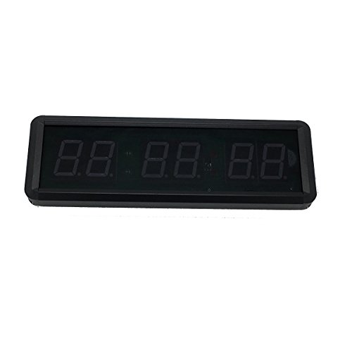 image for BTBSIGN LED Interval Timer Count Down/Up Clock Stopwatch with Remote F