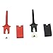 12pcs Multimeter SMD IC SOIC Mini Test Clip Hook Grabbers Probe Jumper