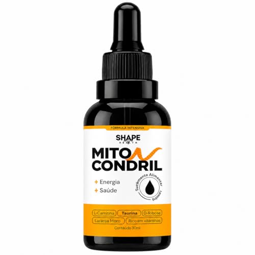 Mitocondril Suplemento Líquido 30ml Energia e Disposição Uso Diário Prático Alta Absorção Fórmula com L-Carnitina Taurina D-Ribose Suporte Nutricional Bem Estar